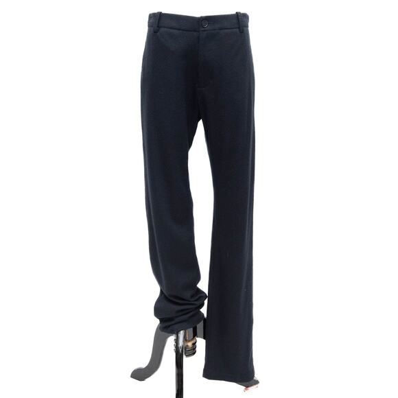 Vince Black Wool Flat Front Trouser Pants Size Small - Picture 1 of 13